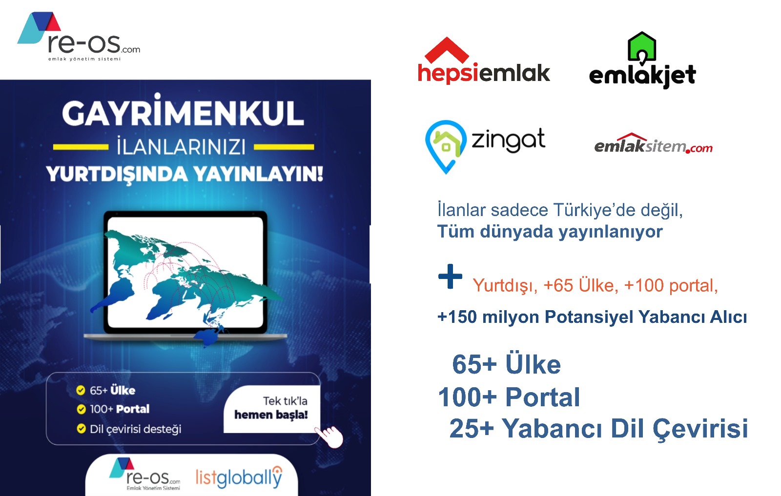 Properstar Global Emlak Portal Banner